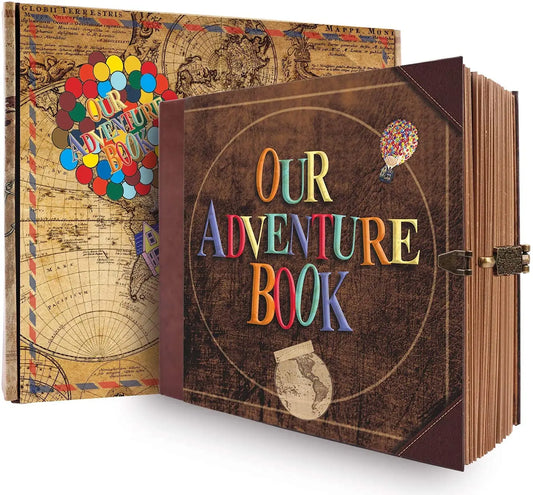 DIY Handmade Photo Album Scrapbook || Our Adventure Book