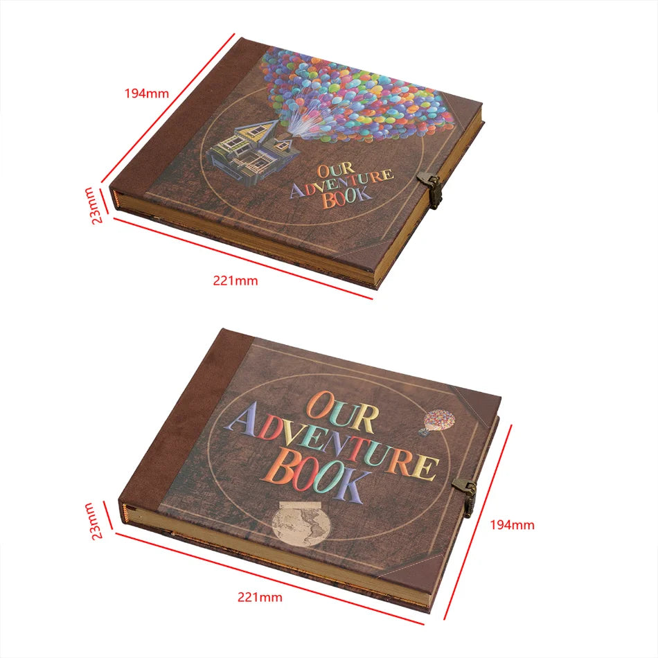 DIY Handmade Photo Album Scrapbook || Our Adventure Book