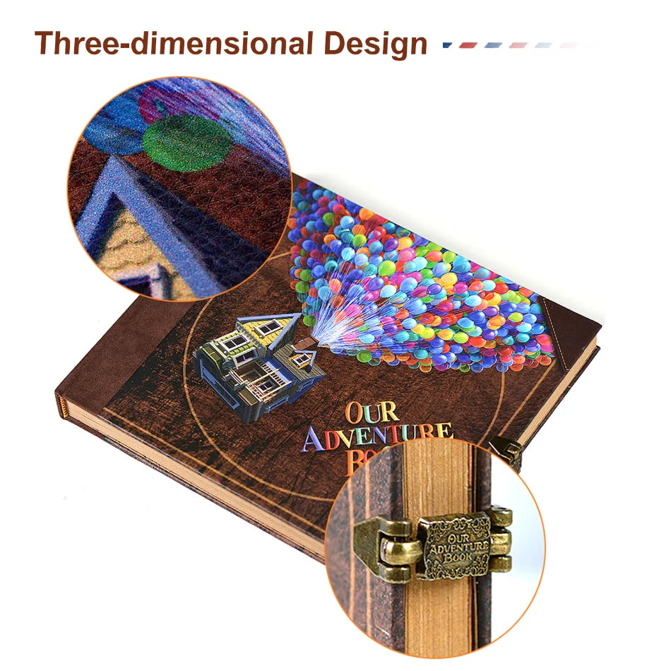 DIY Handmade Photo Album Scrapbook || Our Adventure Book