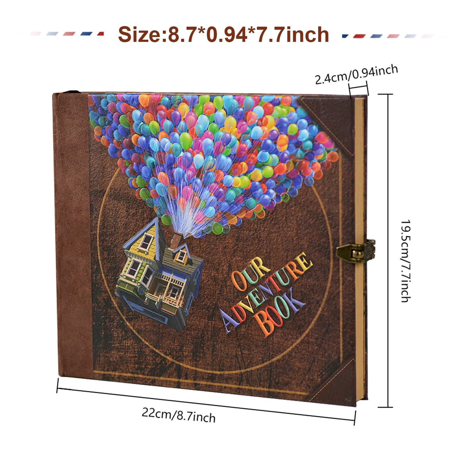 DIY Handmade Photo Album Scrapbook || Our Adventure Book